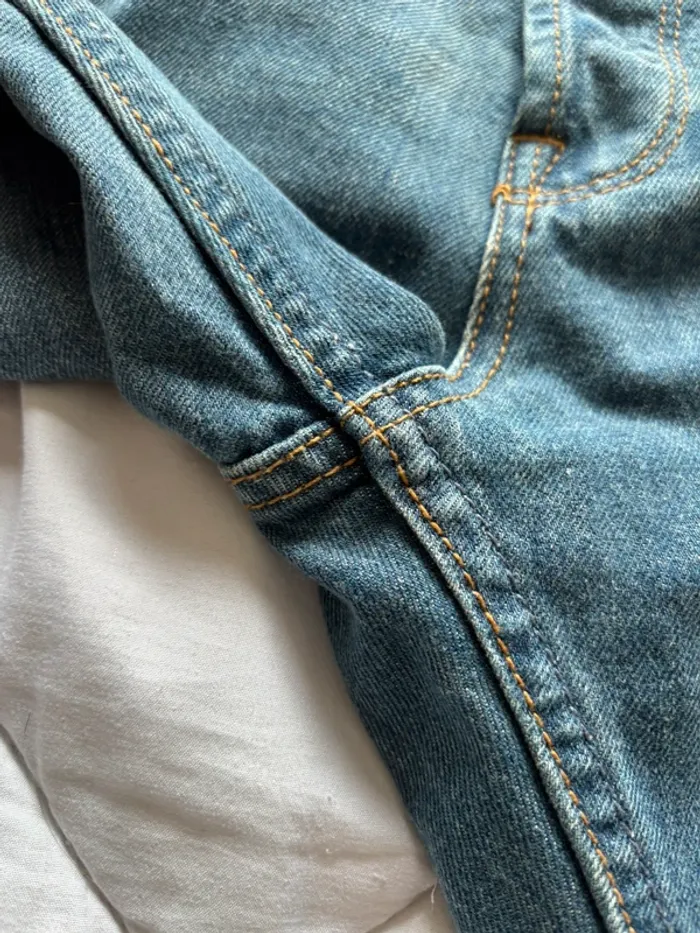 Jean homme Kiabi regular – taille 2XL 50– bleu délavé – coupe droite straight - photo numéro 5