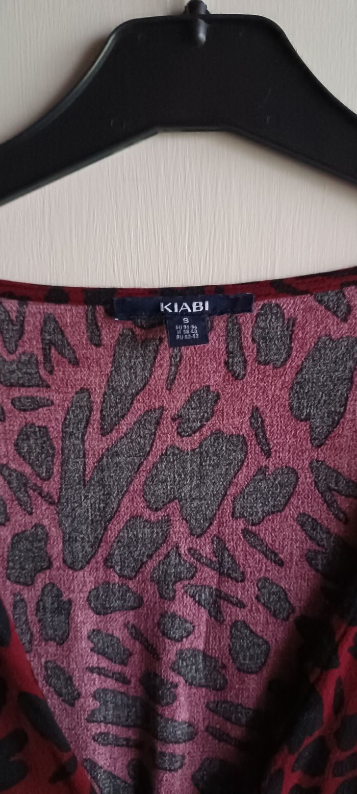 Belle robe léopard rouge et noire - photo numéro 4