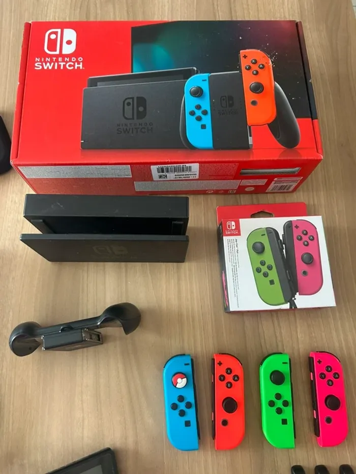 Nintendo switch avec nombreux accessoires - photo numéro 8