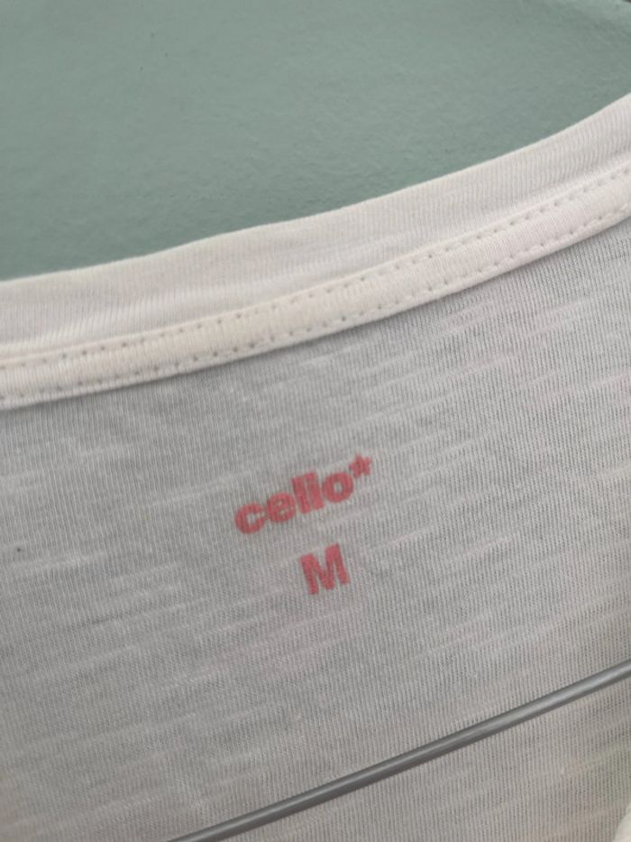 Tee shirt blanc celio - photo numéro 3