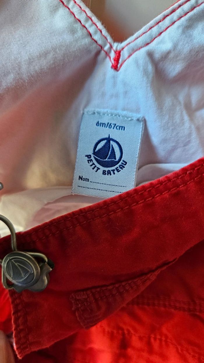 Salopette short Petit Bateau - photo numéro 4