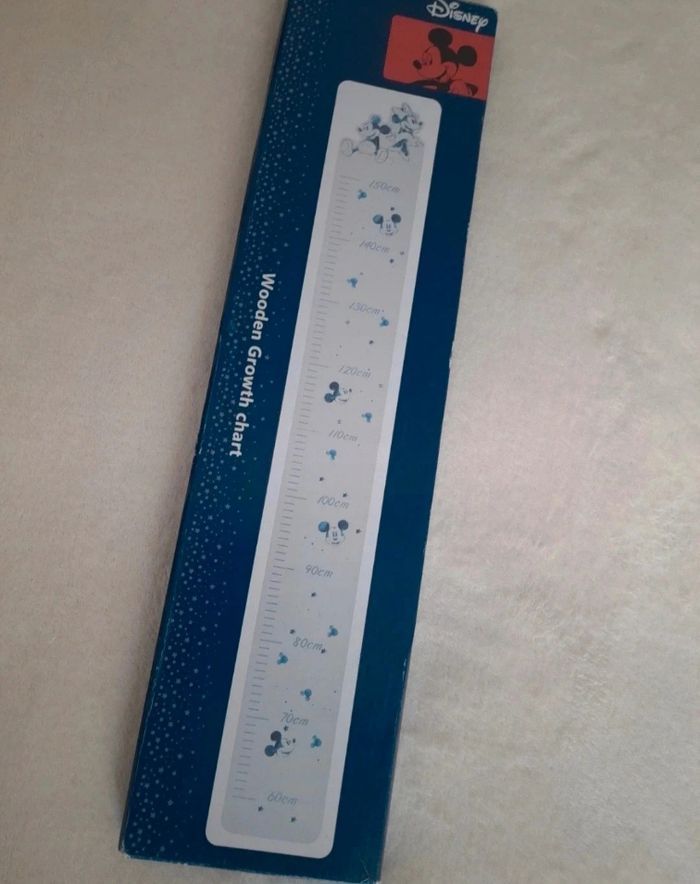 🧸Décoration chambres d'enfants régle de mesure murale Disney