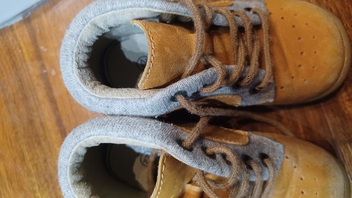 Chaussure montante beige - photo numéro 7
