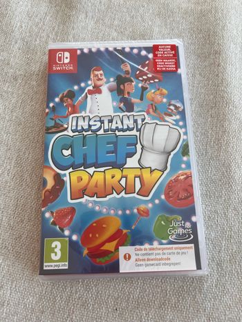 Jeu Nintendo switch instant chef party neuf
