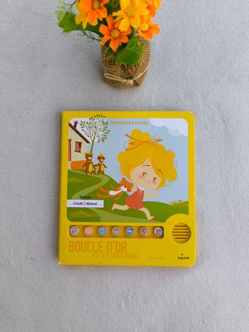 Livre sonore Boucle d'or Milan