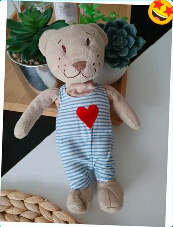 Peluche doudou ours