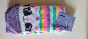 Chaussette licorne