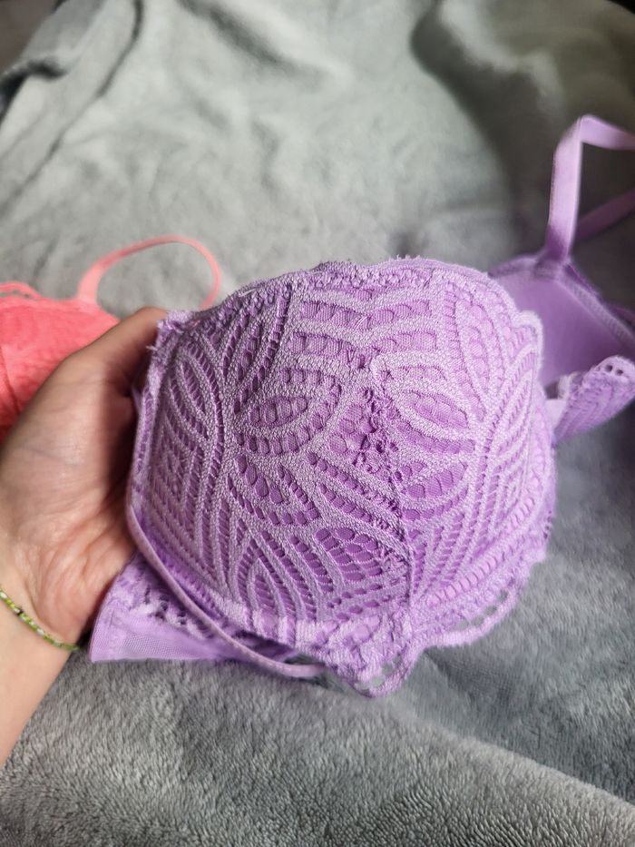 Lot soutien-gorge push-up en dentelle - photo numéro 4