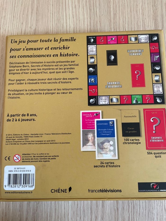 Secret d’histoire le jeu - photo numéro 2