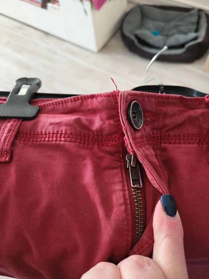 Pantalon bordeaux homme. - photo numéro 3