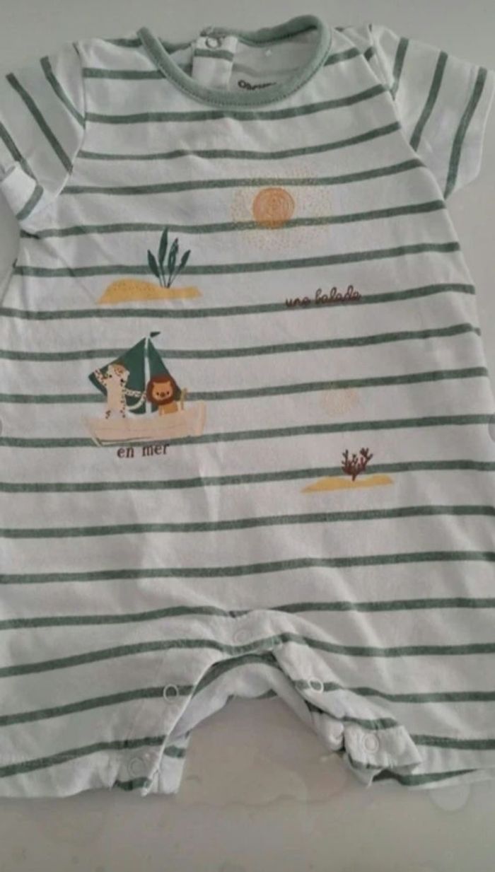Barboteuse mariniere 6 mois