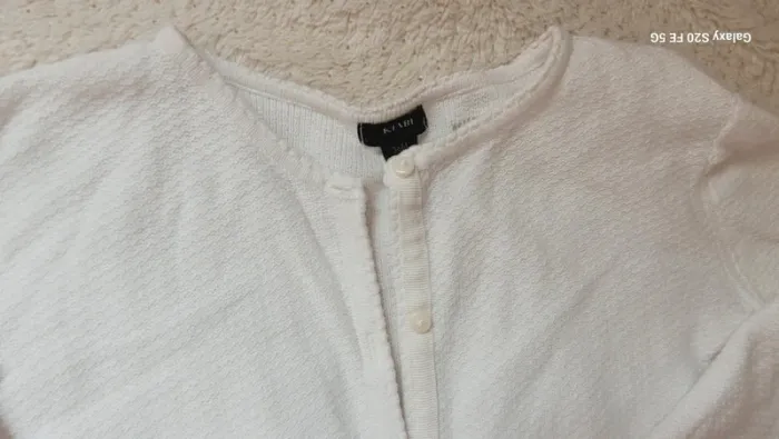 Gilet blanc - photo numéro 2