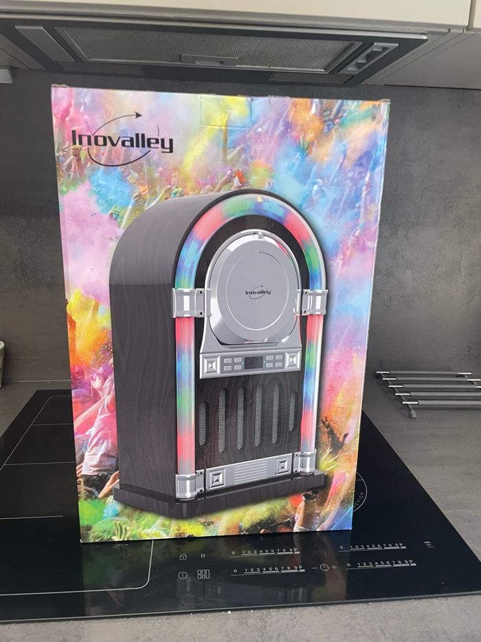 Juke-box rétro lecteur ce