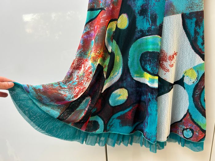 Robe doublée multicolore Lulu.H - Taille S - photo numéro 3
