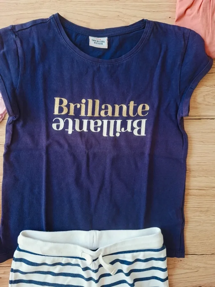 Lot 2 ensembles tape à l'oeil /blue seven/tissaia/kiabi 6ans - photo numéro 6