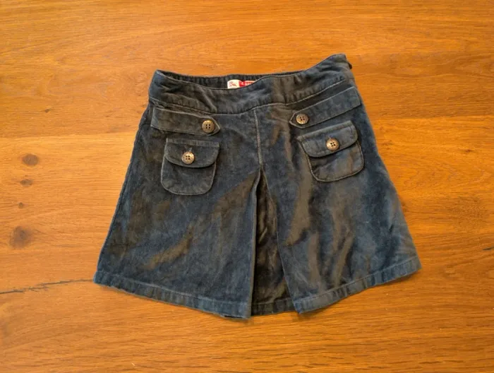 Jupe velours 4 ans