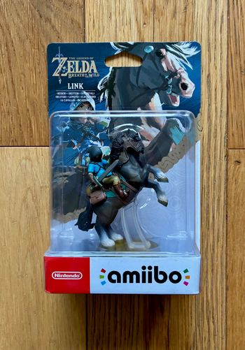 Amiibo ZELDA Link Rider Breath of the Wild NEUF