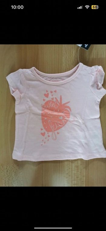 Lot de deux hauts fille