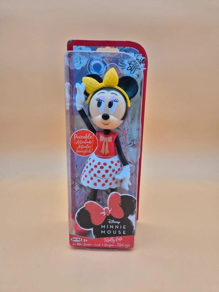 disney Poupée Minnie Mouse "Totally Cute"  Look à Pois & Noeud Jaune