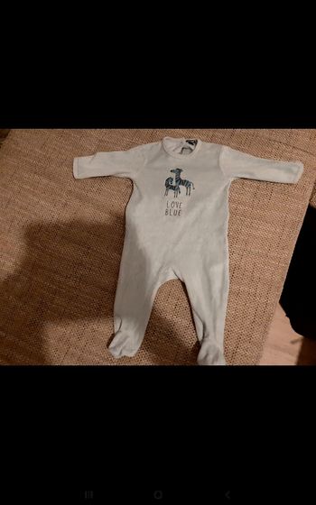 Grenouillère bébé chaude