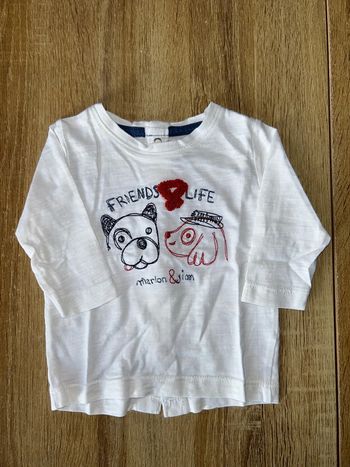 Tes shirt manches longues 3 mois