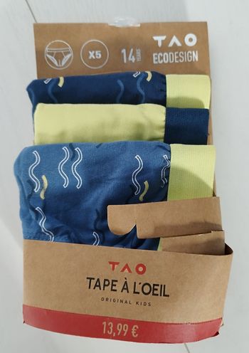 Lot de 3 slips sur 5