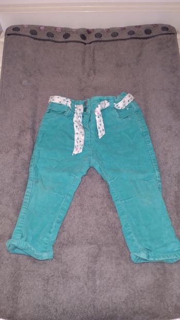 Pentalons en velours