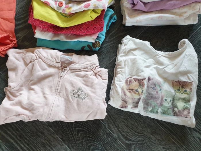 Lot de 32 vêtements été fille 12 mois - photo numéro 4
