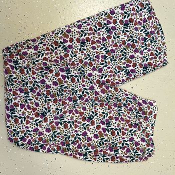 Bas de pyjama à fleur