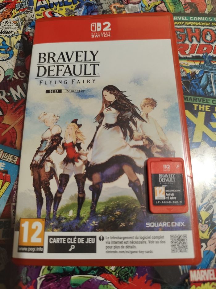 Bravely Default Flying Fairy HD Remaster Nintendo switch 2