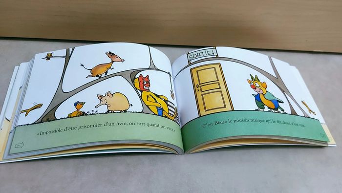 🌺 Livre (école des loisirs) : La course en livre - photo numéro 2