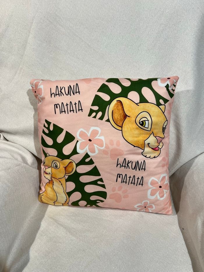 Coussin roi lion - photo numéro 2