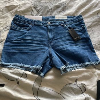 Short en jeans femme