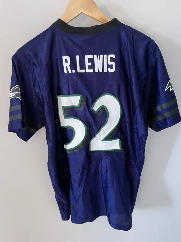 Maillot NFL jersey Ray #52 Lewis Baltimore Ravens 🏈 Mens S