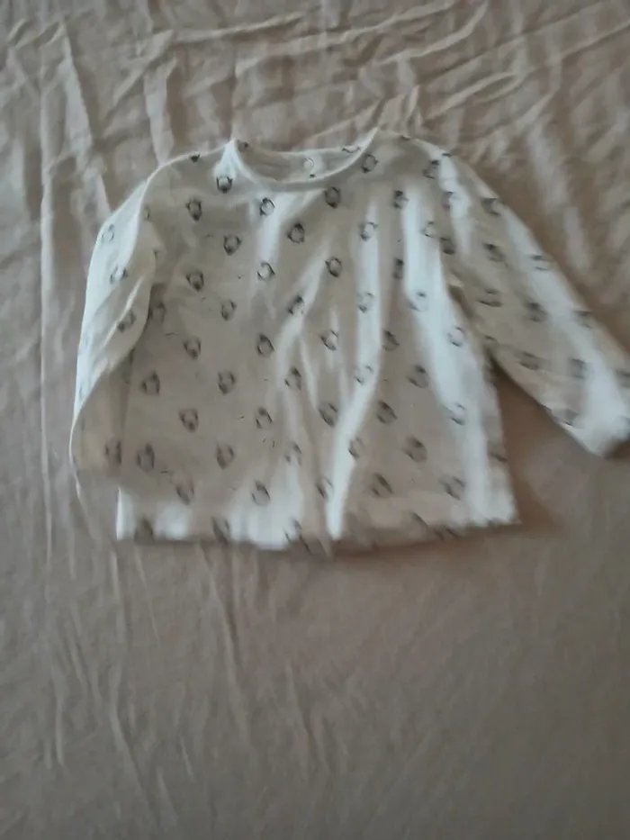 Tee-shirt manches longues 12 mois