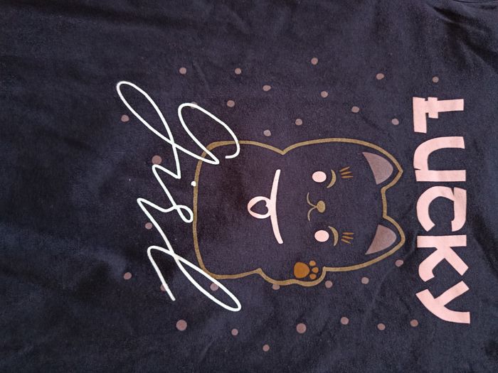 Tee-shirt manches longues marque Gémo taille 12 ans - photo numéro 2