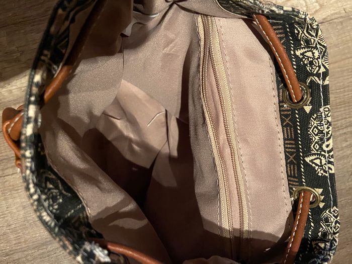 Sac à dos en toile doublée - photo numéro 4