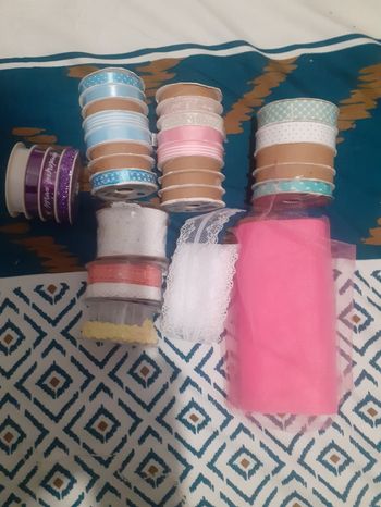 Lot rubans et dentelle scrap ou autre loisirs