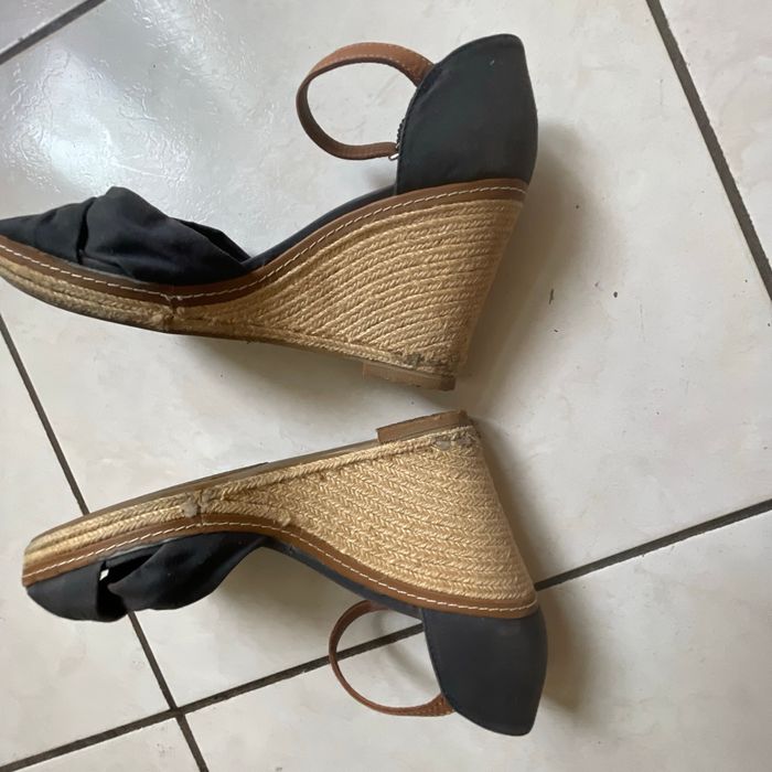 Chaussures talons compensées de 10 cl - photo numéro 3