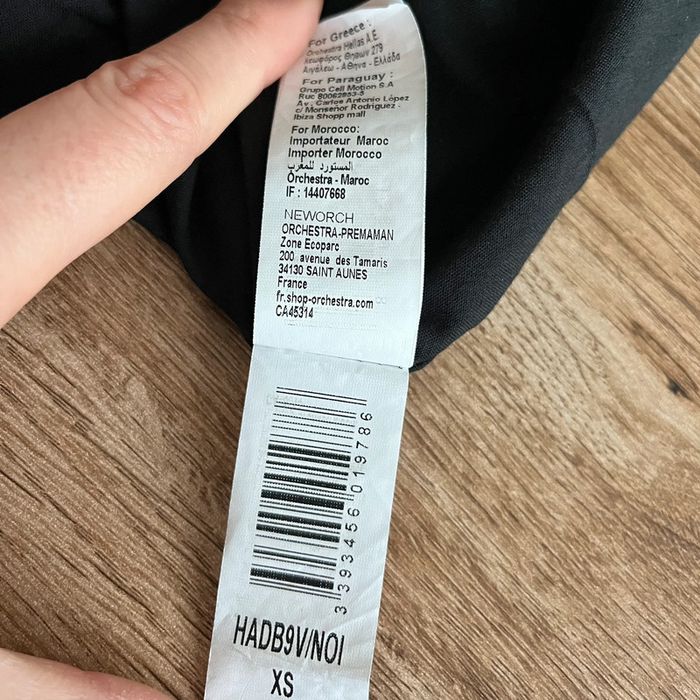 Robe de grossesse à manches longues fleurie neuve Orchestra pour femme, taille XS - photo numéro 7