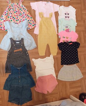 Lot vêtements été 6 mois