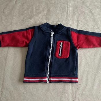 🌀 Veste enfant bicolore style sportif 🌀
