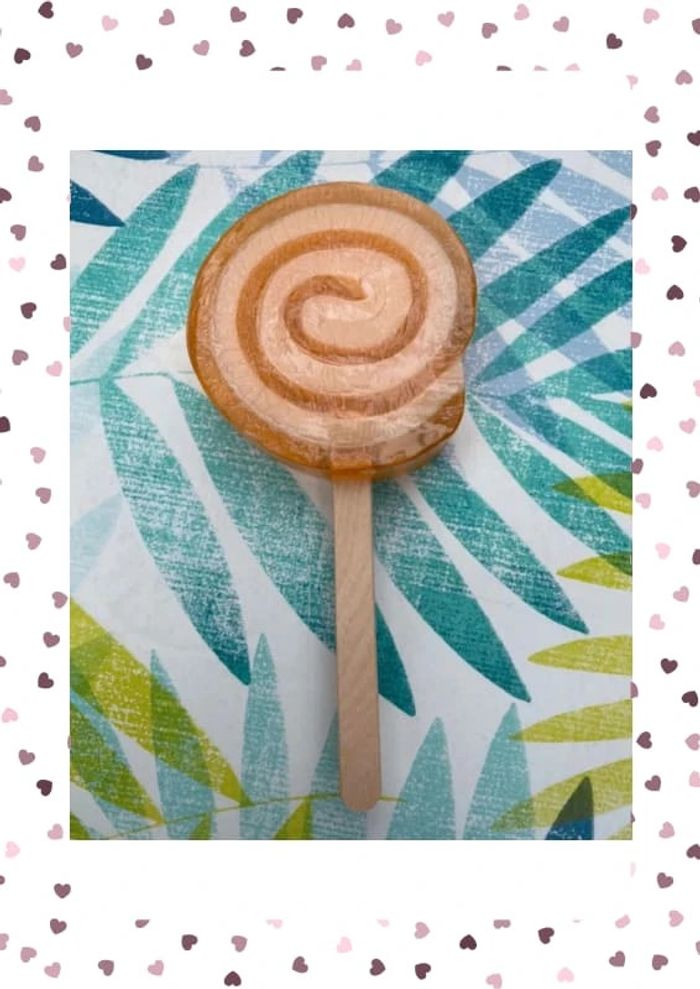 Savon sucette 🍭 senteur pêche neuf