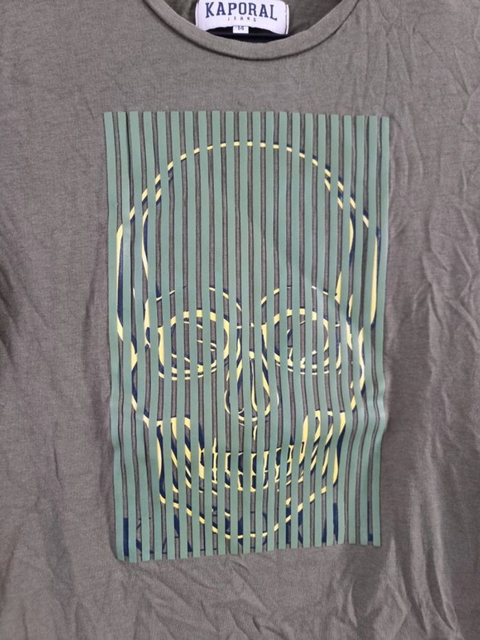 Kaporal T-shirt kaki * taille 14 ans * - photo numéro 4
