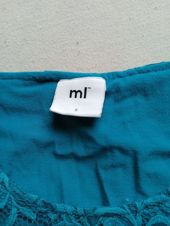 Robe d'allaitement turquoise - photo numéro 2
