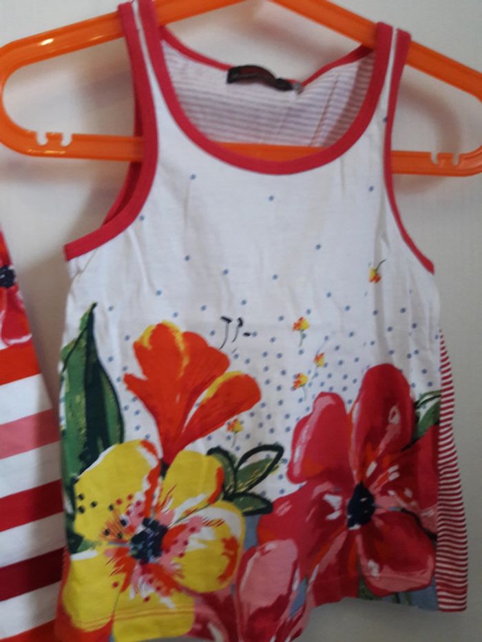 Twinset floral Catimini 5 ans - photo numéro 6