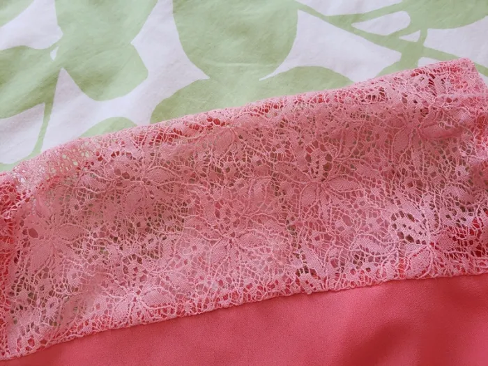 Blouse manches courtes corail - photo numéro 5
