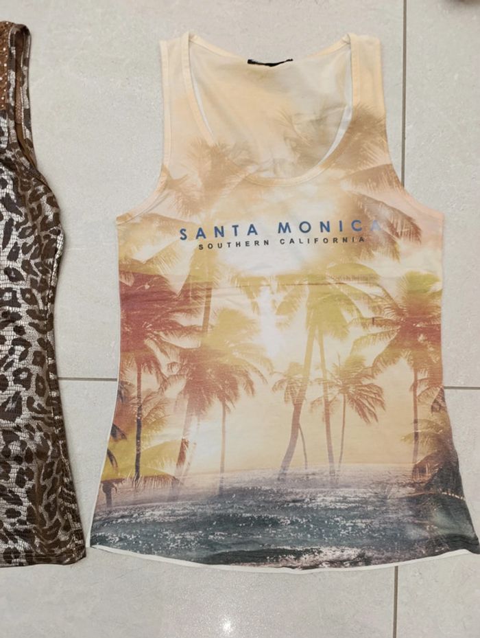 Lot tee shirt femme t.S - photo numéro 3