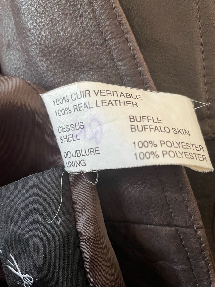 Veste skiner’s en cuir - photo numéro 8
