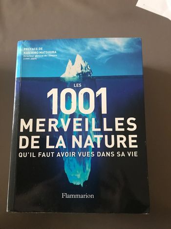 Livre Les 1001 merveilles de la nature